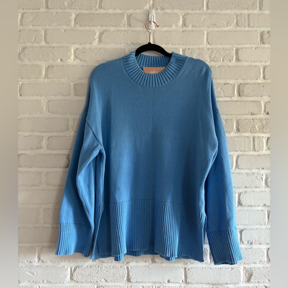 JJXX Light Blue Crewneck Women’s Sweater, Size Small.